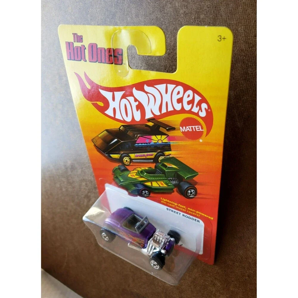 2011 Hot Wheels STREET RODDER FORD Dark Blue THE HOT ONES #W1584 Black Wall 1:64